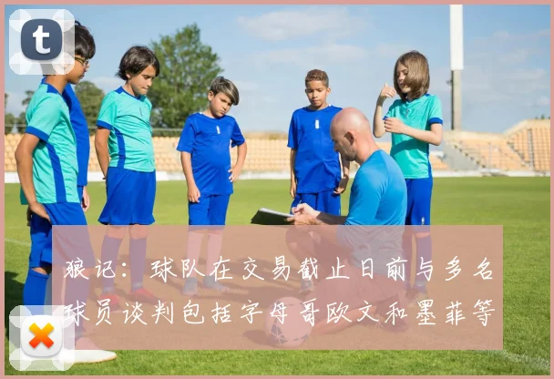 狼记：球队在交易截止日前与多名球员谈判包括字母哥欧文和墨菲等人